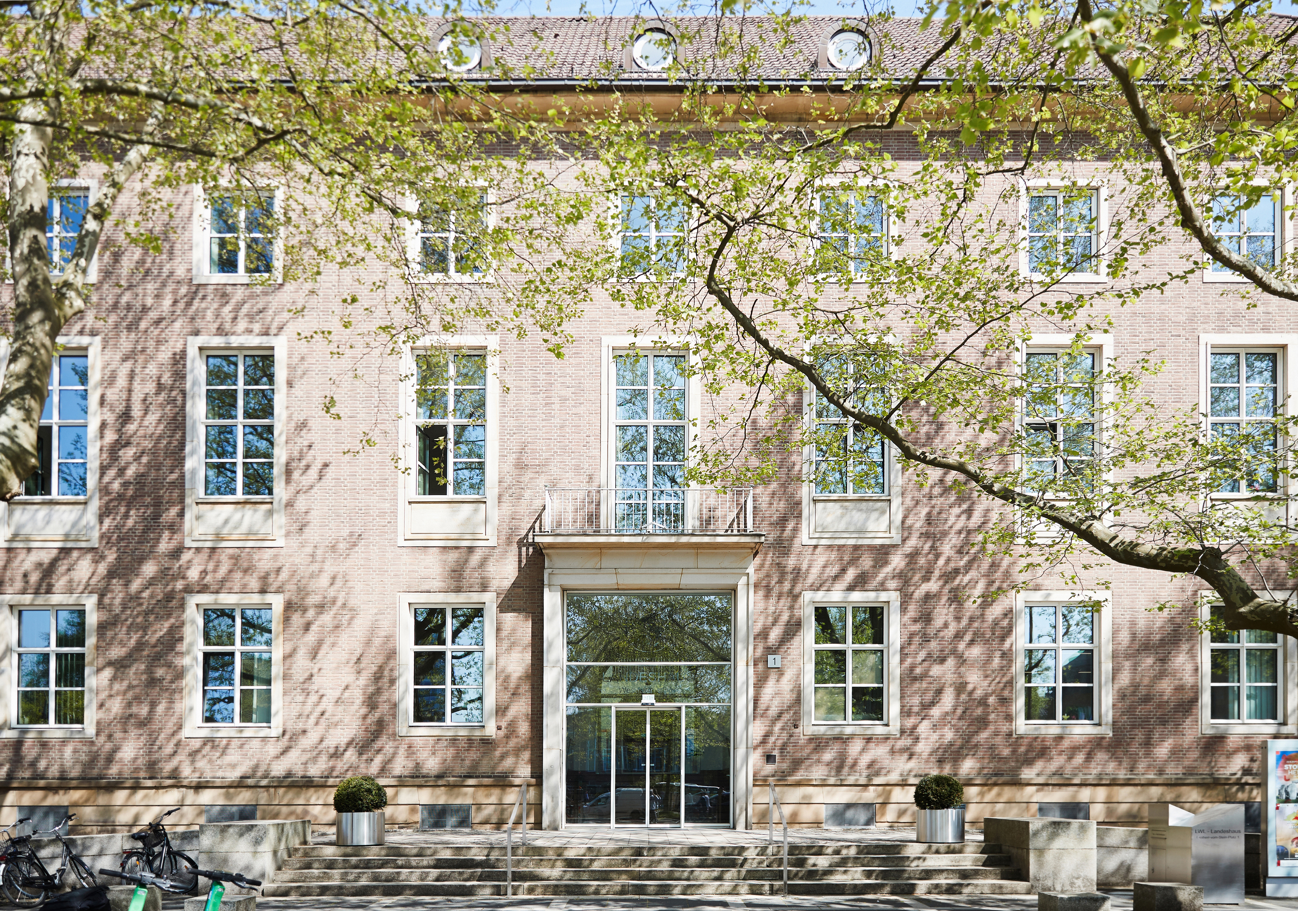 Das Bild zeigt das LWL-Landeshaus.