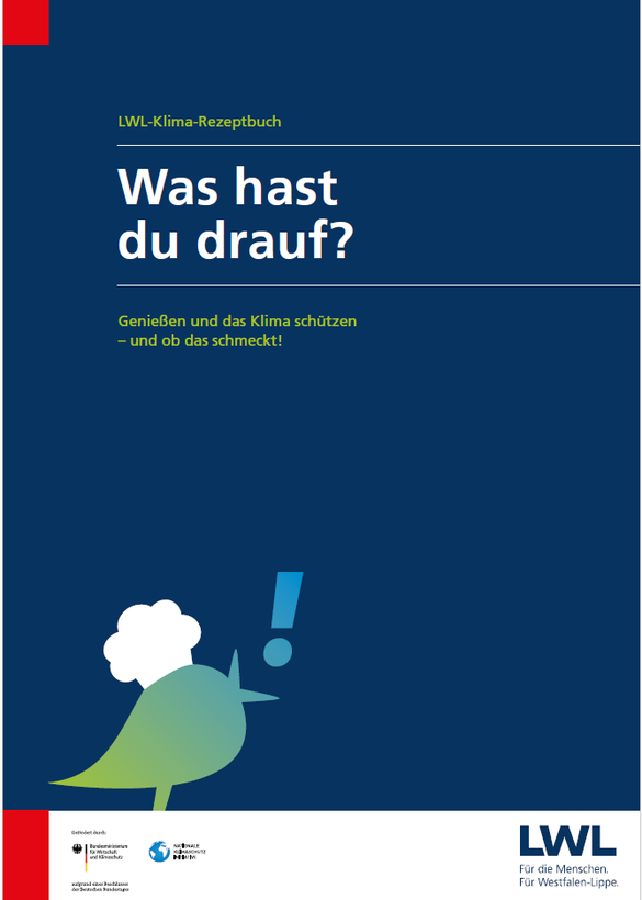 Das Bild zeigt die Titelseite des LWL-Kochbuchs